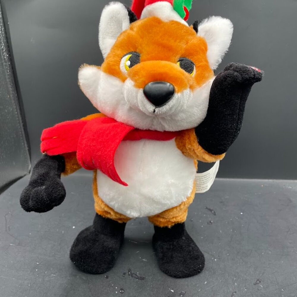 Gemmy Animated Plush What Does Fox Say Christmas Dancing Side Stepper Works